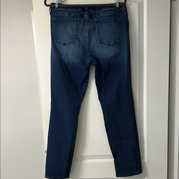 Kut from the Kloth Blue Ankle Cropped Boyfriend Denim - Picture 5 of 8